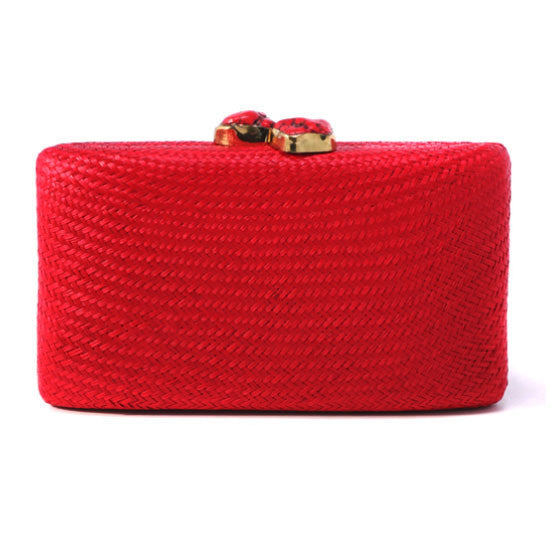 ストーンクラッチバッグ