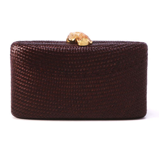 ストーンクラッチバッグ